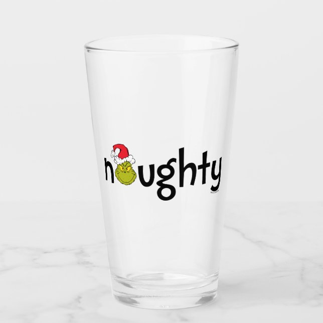 Verre Grinch is Naughty (Devant)