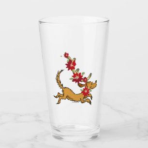 Verre Grinch Max Pointsettia de Noël