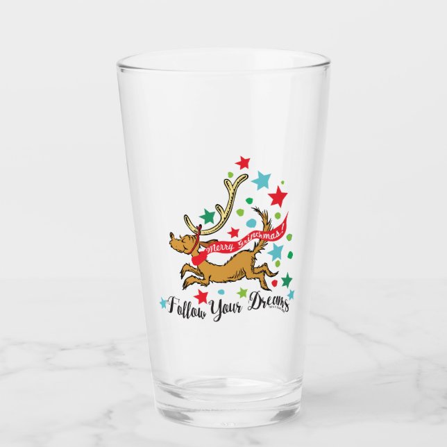 Verre Grinch | Max - Suivez vos rêves (Devant)