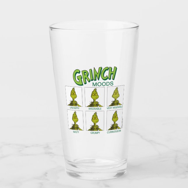 Verre Grinch | Tableau d'humeurs (Devant)