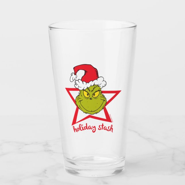 Verre Grinch | Trésor de fêtes (Devant)