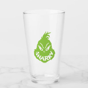 Verre Grincheux grincheux   Visage de Grinch