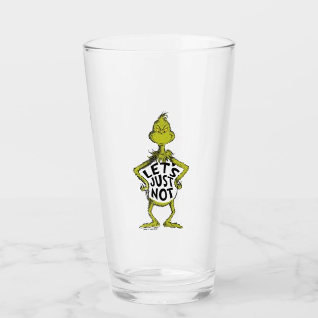 Verre Grincheux râleur | Drôle, ne citions pas (Devant)