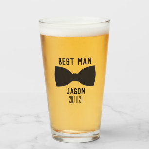 Verre Groom Best Man Wedding Party Cadeau