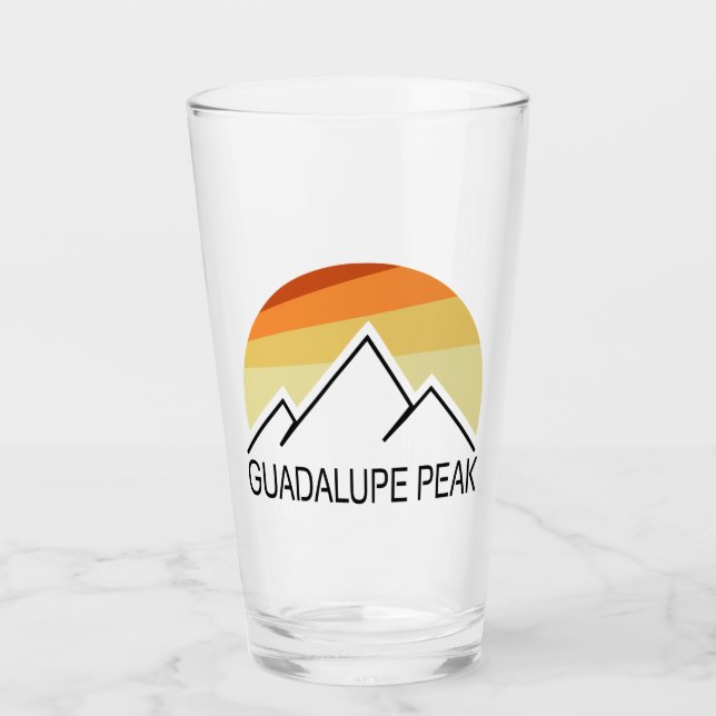 Verre Guadalupe Peak Retro (Devant)
