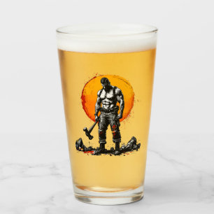 Verre guerrier barbare médiéval imaginaire hummerCoupe d
