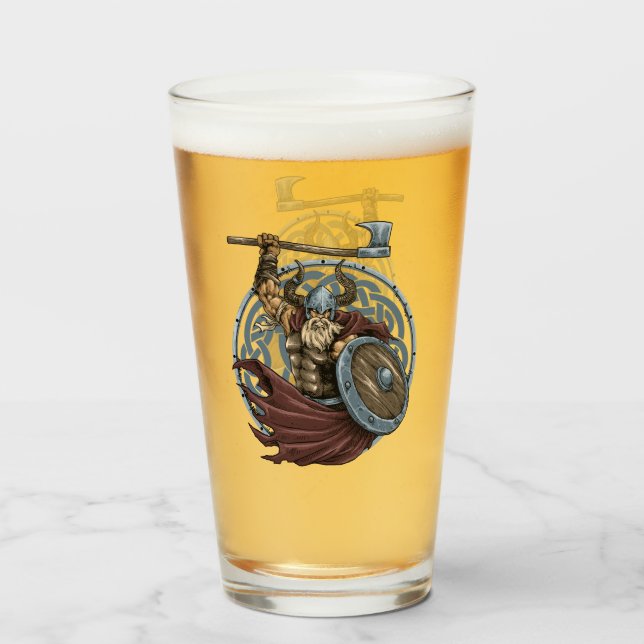 Verre Guerrier Viking Valhalla (Dos (rempli))