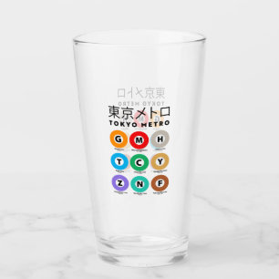 VERRE GUIDE DU MÉTRO DE TOKYO 東 ロ