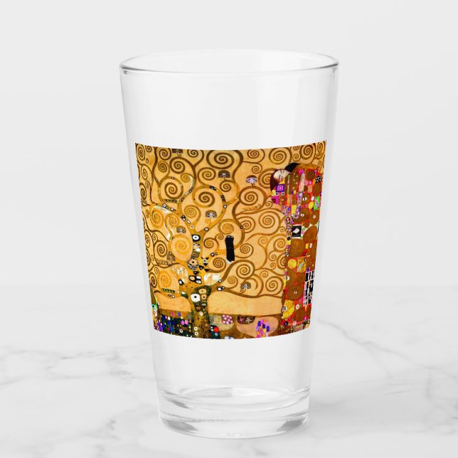 Verre Gustav Klimt Arbre de vie (Devant)