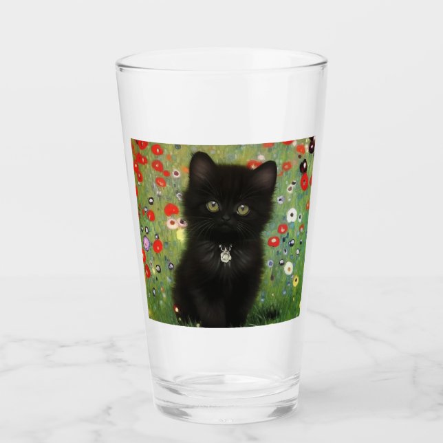 Verre Gustav Klimt Kitten (Devant)