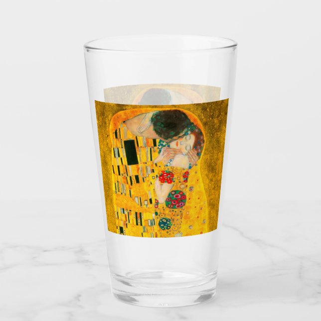 Verre Gustav Klimt Le Baiser (Devant)