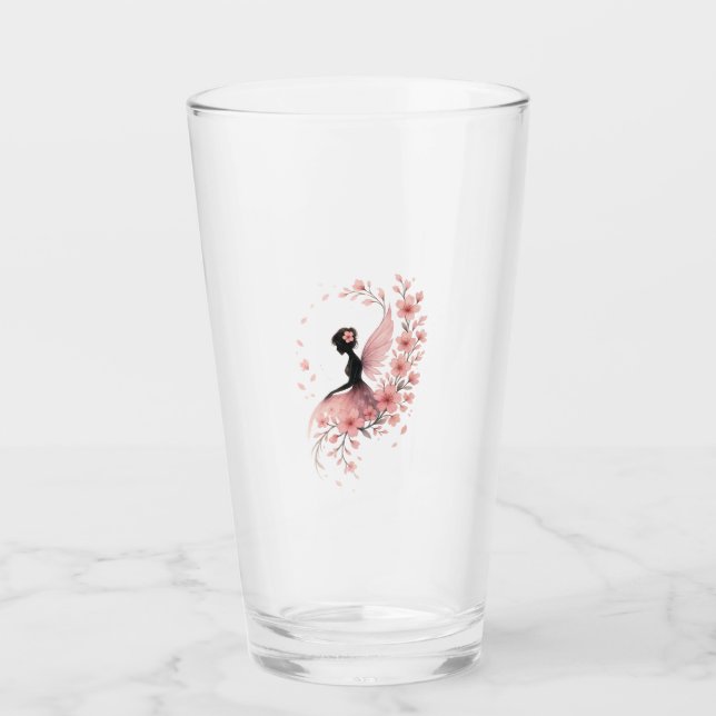 Verre Hada Rosa con Flores de Sakura (Devant)