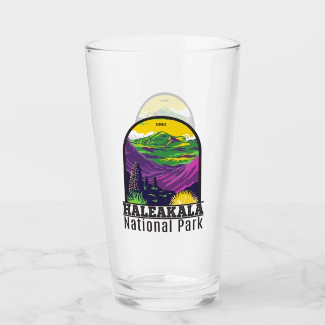 Verre Haleakala National Park Hawaii Vintage (Devant)