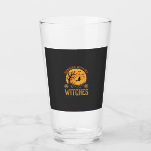 Verre Halloween avec mes sorcières