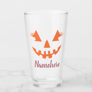 Verre Halloween Citrouille Jack-o'-lantern fille personn