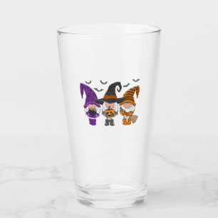 Verre Halloween Gnomes mignes automne