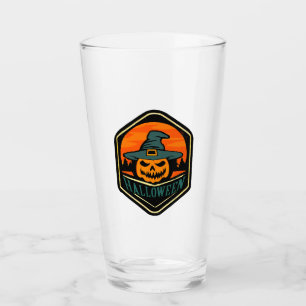 Verre Halloween Jack-o'-lantern Citrouille Pub Pint Verr