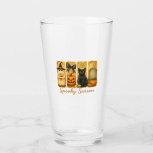 Verre Halloween vintage saison chère aux esprits, fantôm