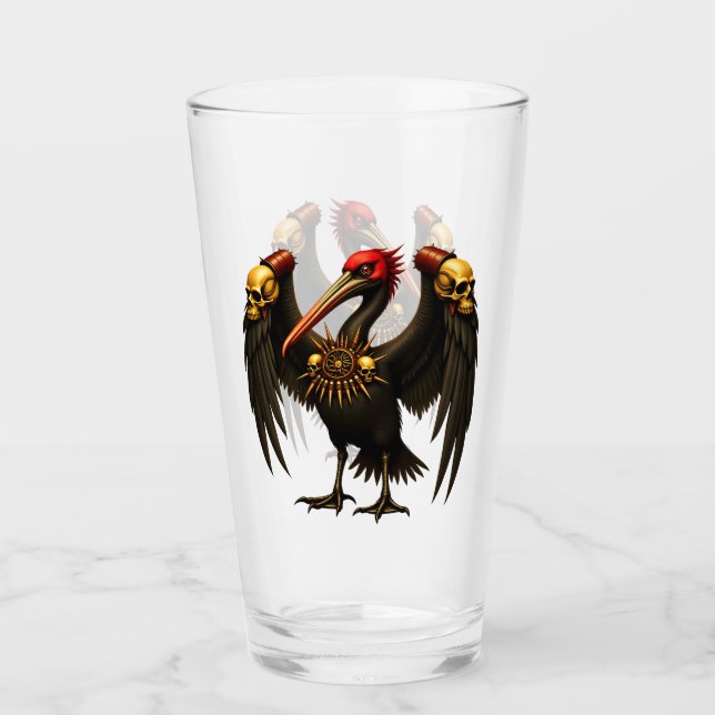 Verre Harbinger of the Golden Gate The Nocturnal Pelican (Devant)