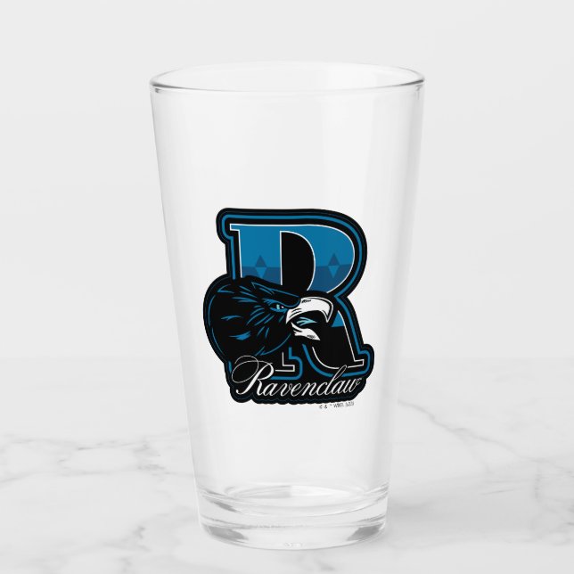 Verre HARRY POTTER™ | Badge sportif RAVENCLAW™ (Devant)