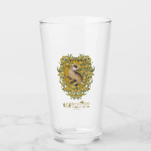 Verre HARRY POTTER™ Blason de POUFFELEUR™
