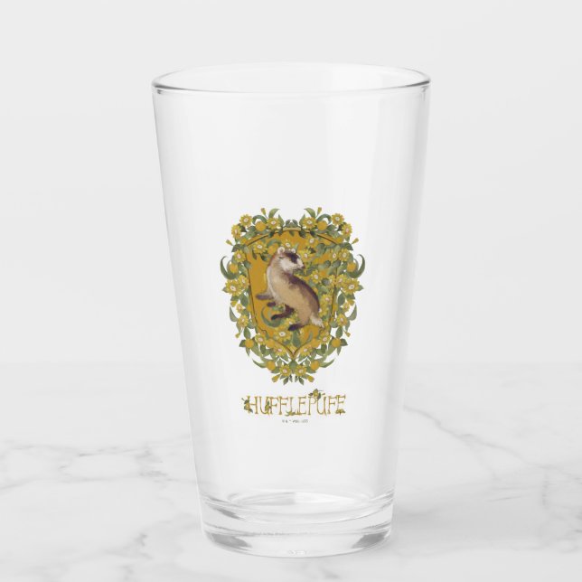 Verre HARRY POTTER™ | Crête HUFFLEPUFF™ (Devant)