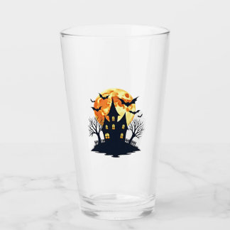 Verre Haunted House with Bats � Spooky Halloween Tee