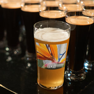 Verre Hawaii Bird of Paradise Plant Floral