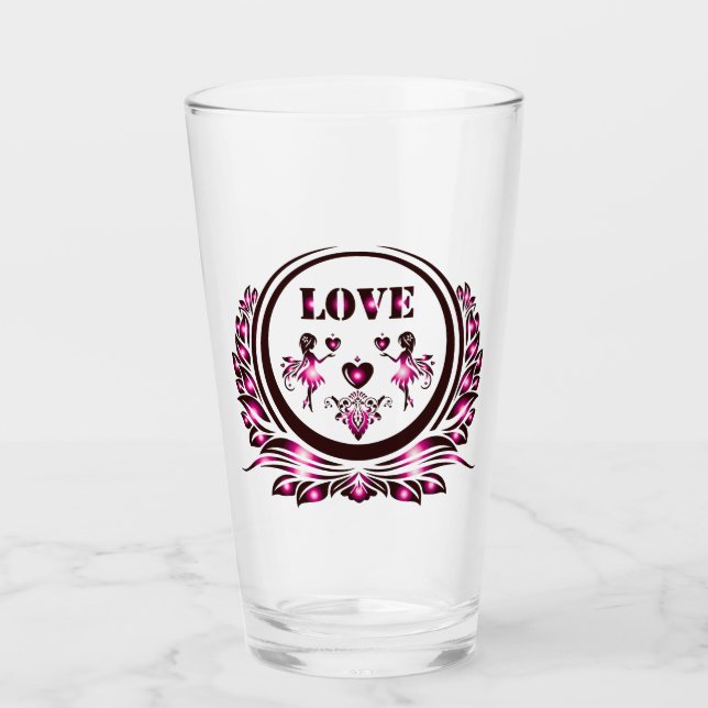 Verre Heart Lover Drinkware (Devant)