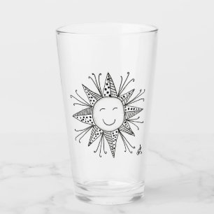 Verre heureux de pinte