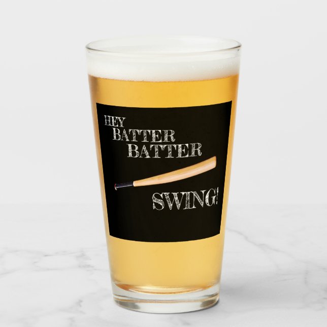 Verre Hey Batter Batter Swing (Devant (rempli))