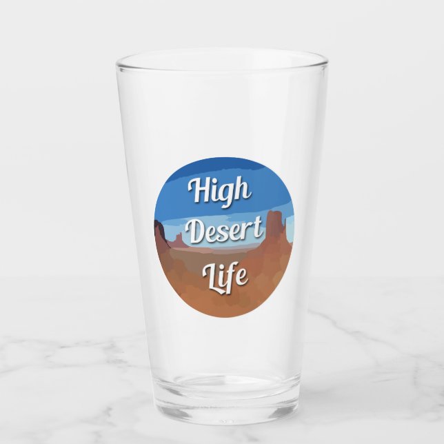 Verre High Desert Life (Devant)