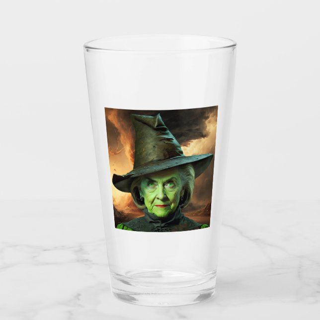 Verre Hillary Cinton Wicked Witch des Etats-Unis (Devant)