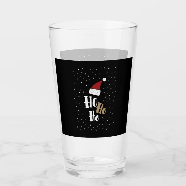 VERRE **HO HO HO CHRISTMAS* TUMBLER (Devant)