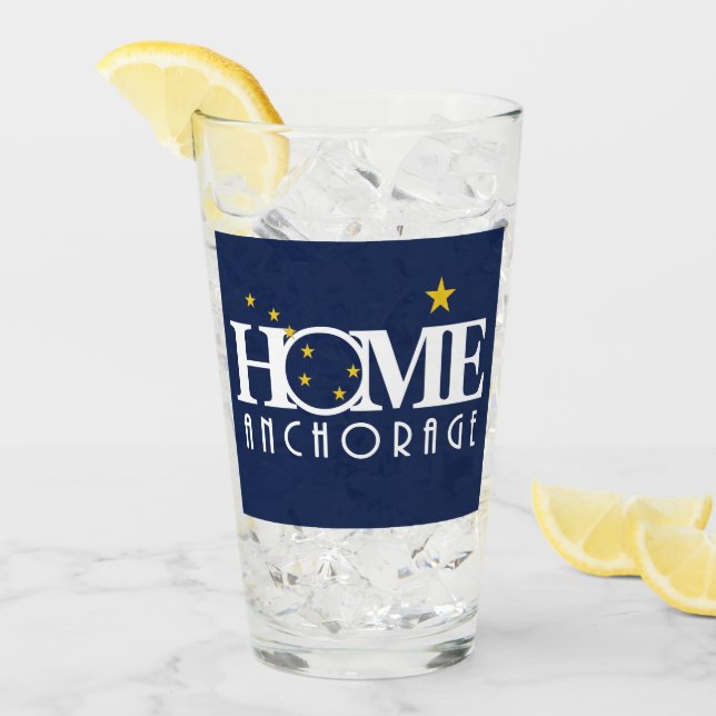 Verre HOME Anchorage Alaska (Devant glace)