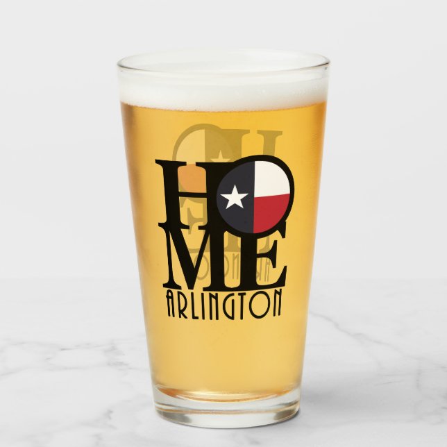 Verre HOME Arlington Texas (Devant (rempli))