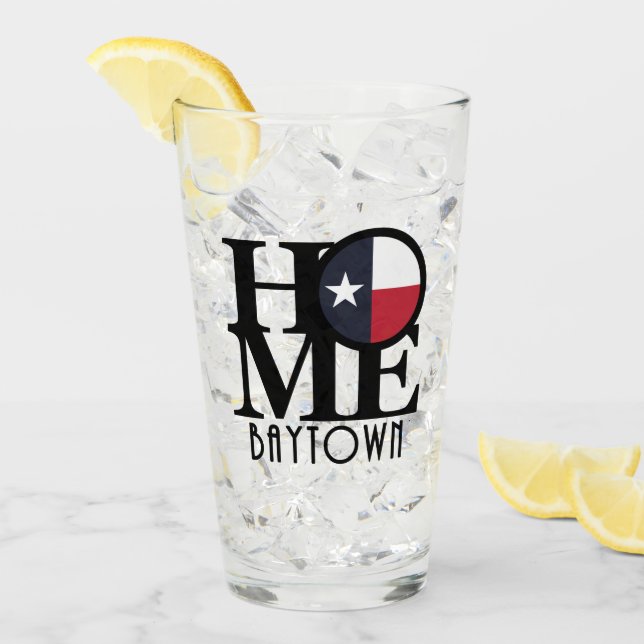 Verre HOME Baytown Texas (Devant glace)