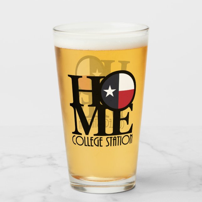 Verre HOME College Station (Dos (rempli))