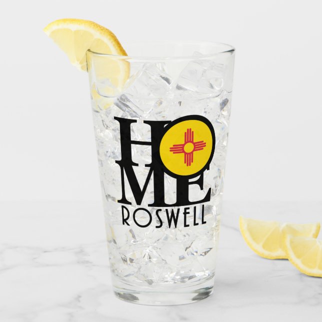 Verre HOME Roswell NM (Devant glace)