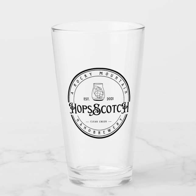 Verre HopsScotch Pint Glass (Devant)