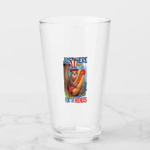 Verre Hot Dog de Paresseux BBQ 4 Juillet