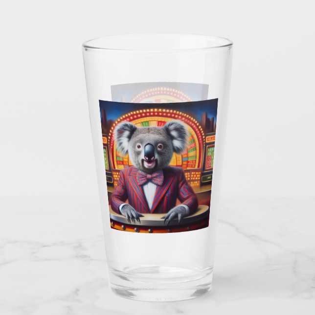 Verre Hôte de Koala Game Show (Devant)
