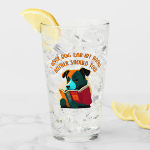 Verre Humour de l'oreille de chien chiot