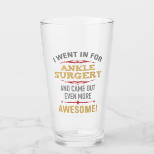 Verre Humour de récupération de chirurgie Ankle