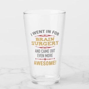 Verre Humour de récupération de chirurgie du cerveau