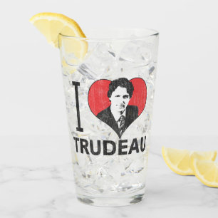 Verre I coeur Trudeau