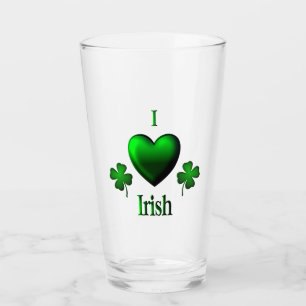 Verre I Heart Irish