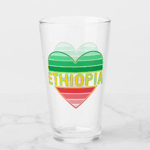 Verre I Love Ethiopia, Ethiopian Heart
