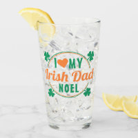 I Love My Irish Papa Personalized Papa's Whiskey