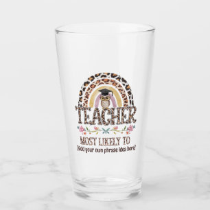 Verre Idées Cadeaux 🎓 Enseignant : Les Plus Susceptible